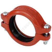 Муфта гибкая грувлок ковкий чугун XGQT02B Ду100 (Дн108) JIANZHI