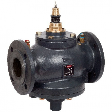 Клапан балансировочный автомат чугун AQF Ду 100 Ру16 фл с изм/нип Danfoss 003Z1975