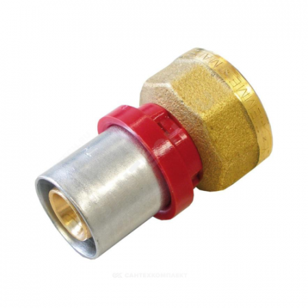 Муфта МП латунь пресс 1652G Дн 20х1/2" ВР TIEMME 1650025(1652G002004CZ)