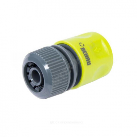 Соединитель пластик для шланга Дн 19 (3/4") (в блистере) Rehau 12669551300