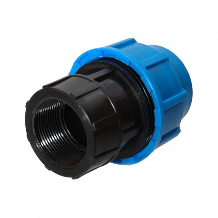 Муфта компрессионная ПЭ ВР Дн 40х1 1/2" ТПК-АКВА 52004112