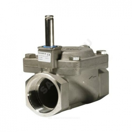 Клапан эл/магн сталь нерж НЗ EV220B Ду50 Ру16 G2 ВР серия 15-50 140С Danfoss 032U8505