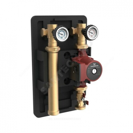 Группа насосная HEATMIX D25 Ду 25 без смешения с насосом UPS 80 Grundfos 99309066