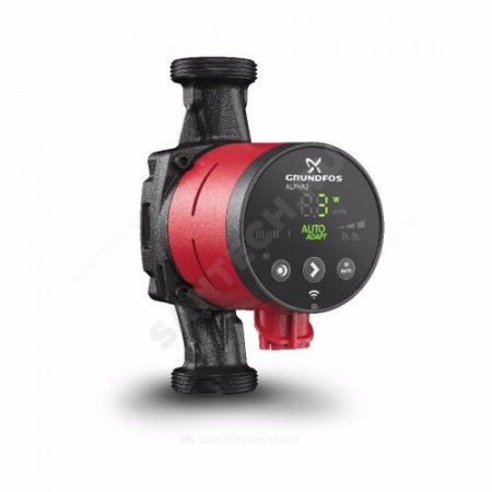 Насос циркуляционный с мокрым ротором ALPHA2 25-60 130 PN10 1х230В/50 Гц Grundfos 99411150