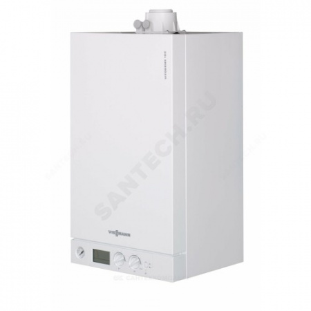 Котел настенный газовый 35 кВт двухконтурный Vitodens 100-W B1KC Viessmann B1KC033