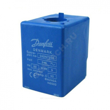 Катушка эл/магн тип BA BA024D 24В DC Danfoss 042N7551