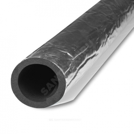 Трубка вспененный каучук ST 108/13 L=1м Тмакс=105°C черный с покрытием IC CLAD SR K-flex 13108214303CS