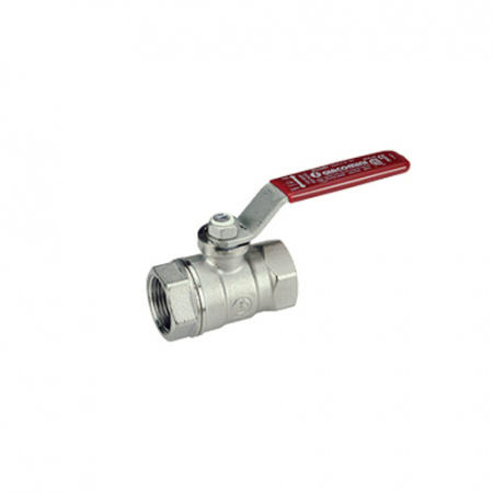Кран шаровой латунь хром R250D Ду 15 Ру42 ВР рычаг Giacomini R250X003