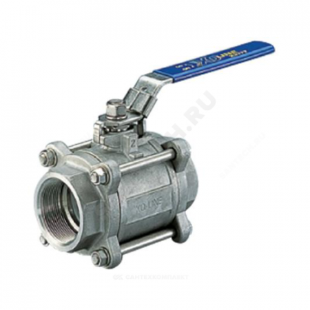 Кран шаровой нерж X3777 Ду 15 Ру63 ВР Danfoss 149B6043