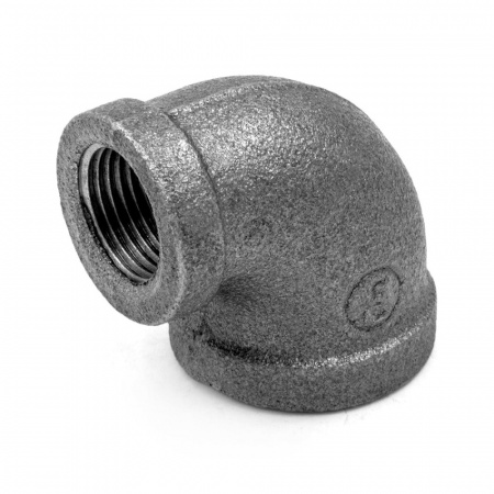 Угольник переходной чугун Ду 25х20 (1"х3/4") ВР/ВР Fittex PLUS