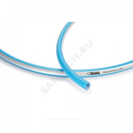 Шланг поливочный армированный Дн 13 (1/2") бухта 20м METALLIC LINE Rehau 10090451700
