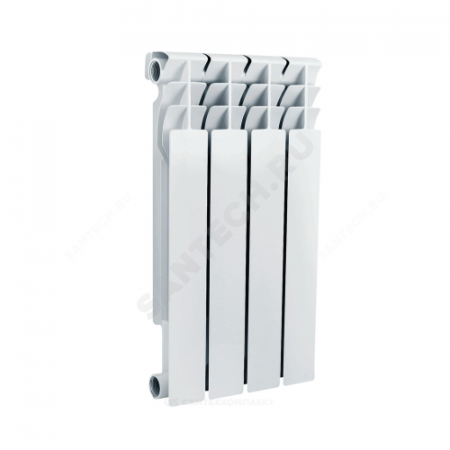 Радиатор биметаллический Ultra Plus 500 12 секций Qну=1716 Вт RAL 9016 (белый) Ogint