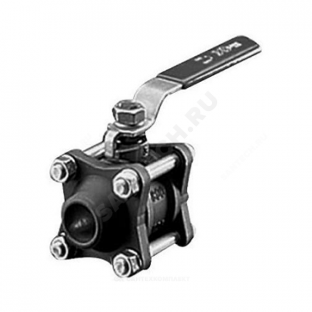 Кран шаровой сталь X3444B Ду 50 Ру40 п/привар Danfoss 149B6059B