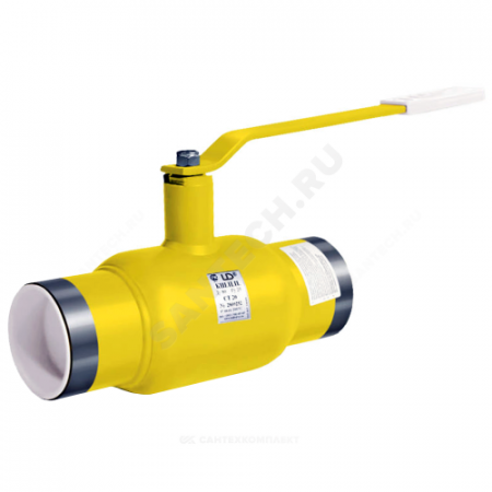 Кран шаровой сталь газ КШ.Ц.П Ду 80 Ру25 п/привар LD КШ.Ц.П.GAS.080/070.025.Н/П.02