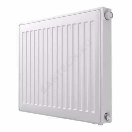 Радиатор стальной панельный Ventil Compact VC тип 22 500х1000 Qну=2132 Вт ниж/п в комплекте кронштейн. встроенный вентиль RAL 9016 (белый) Heaton