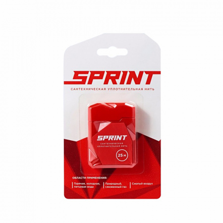 Нить уплотнительная в контейнере-распределителе 25м (в блистере) SPRINT 04065