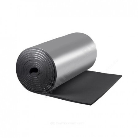 Рулон вспененный каучук ST 13/1,0-14 Тмакс=105°C черный с покрытием IC CLAD SR K-flex 80013210103CS