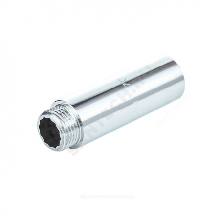 Удлинитель латунь хром Ду 20 (3/4") L=40мм ВР/НР 9031 Aquasfera 9031-12