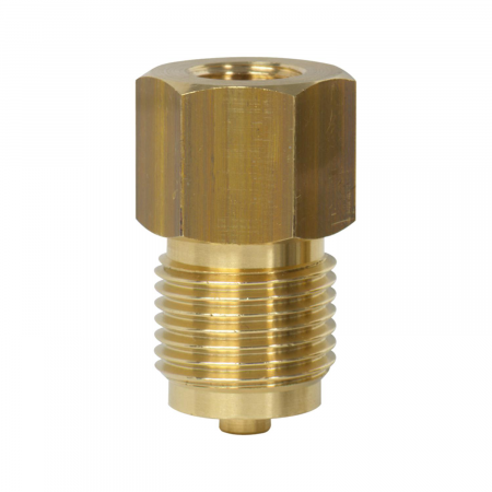Переходник латунь для манометра 1/4"х1/2" ВР/НР Wika 8600420