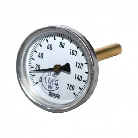 Термометр биметаллический осевой Дк100 L=40мм G1/2" 160С A50.10 Wika 36657394