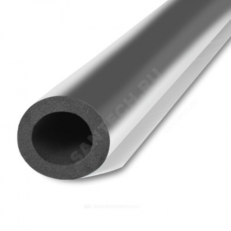Трубка вспененный каучук SOLAR HT 42/25 L=1м Тмакс=150°C черный с покрытием AL CLAD K-flex 25042214324CL