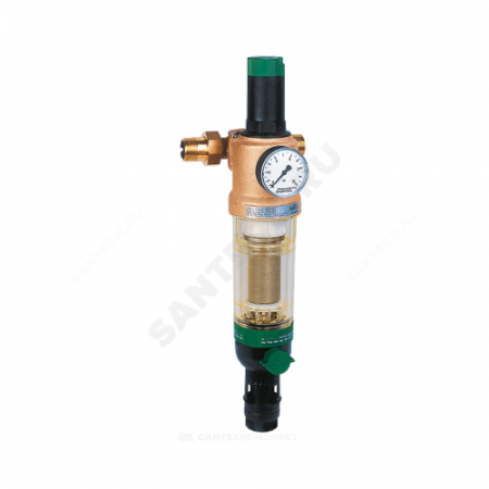 Фильтр сетчатый T-образный пластик Ду 20 Ру16 Тмакс=40 oC G3/4" НР FK76CS Honeywell FK76CS-3/4"AB