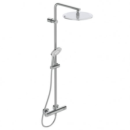 Система душевая серия IDEALRAIN LUXE EVO JET в комплекте смеситель, верхний душ, шланг и лейка Ideal Standard A6984AA