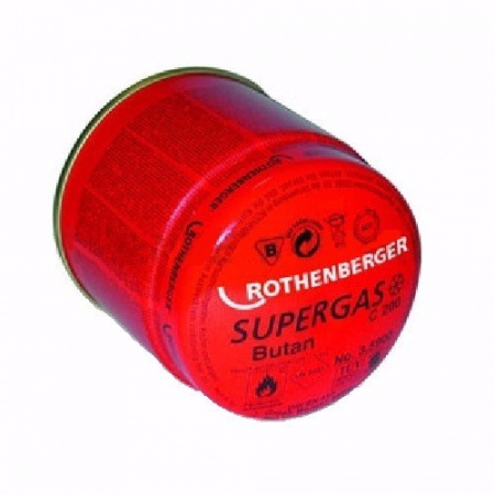 Баллон пропан-бутан SuperGaz C200 190гр Rothenberger 35901-В