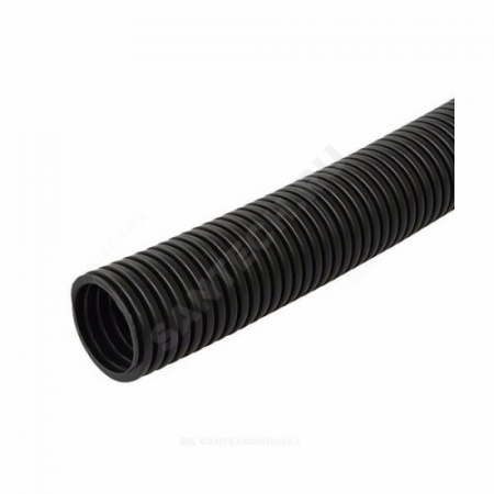 Шланг гофрированный для PE-X Дн 10/14 черный бухта 50м RAUTITAN/RAUTHERM S Rehau 11371961050