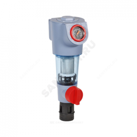 Фильтр сетчатый T-образный пластик Ду 15 Ру16 Тмакс=30 oC G1/2" НР F74CS Honeywell F74CS-1/2"AC