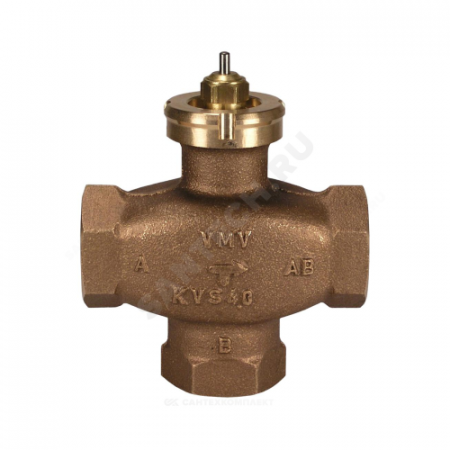 Клапан регулирующий бронза VMV Ду 25 Ру16 ВР Rp1" Kvs=6.3м3/ч Danfoss 065F0025