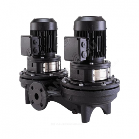 Насос ин-лайн с сухим ротором TPD 125-100/6-A-F-A-BAQE PN16 сдвоенный 3х380-420/660-725В/50 Гц Grundfos 98743780