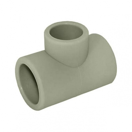 Тройник PP-R серый внутренняя пайка Дн 63 VALFEX 10111063Г
