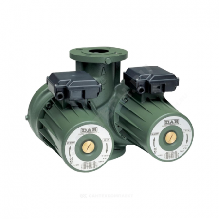 Насос циркуляционный с мокрым ротором DPH 180/360.80 T PN10 сдвоенный 3х230-400В/50Гц DAB 505979122