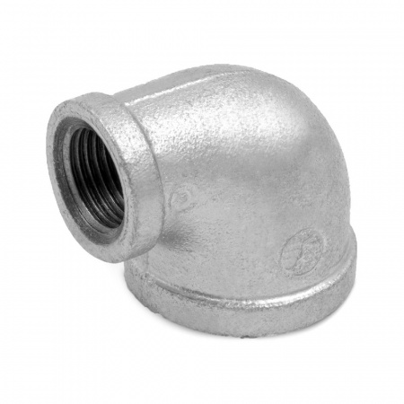 Угольник переходной чугун оц Ду 25х15 (1"х1/2") ВР/ВР Fittex PLUS