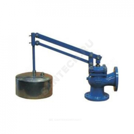 Клапан поплавковый угловой RF3240 Ду100 Tecofi RF3240-0100