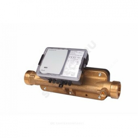 Расходомер SonoSensor 30 ультразвуковой тепло Ду 25 Ру16 3,5м3/ч L=260мм 130С НР Danfoss 187F4003P