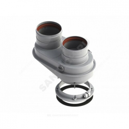 Адаптер разделительный 80/125-80/80 мм Viessmann 7418012