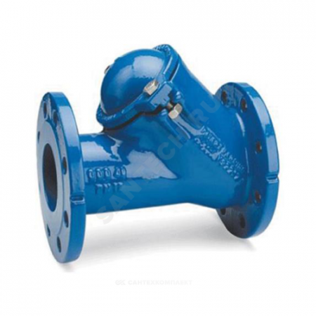 Клапан обратный шаровой чугун Ду150 Ру10 фланцевый Grundfos 96003423