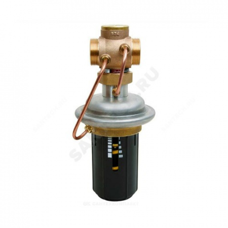 Регулятор перепуска бронза AVPA Ду 25 Ру25 G1 1/4" НР -2 Kvs=8м3/ч Danfoss 003H6607
