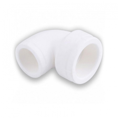 Угольник PP-R переходной белый внутренняя пайка Дн 25х20х90гр VALFEX 10116025