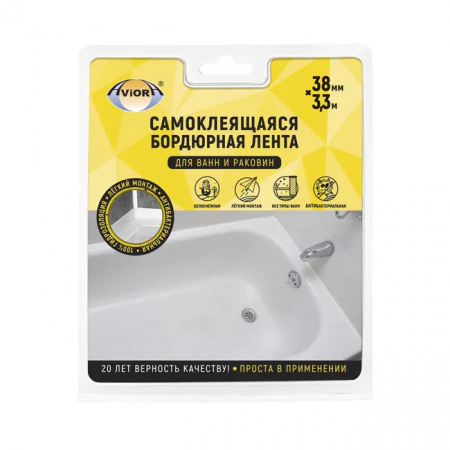 Лента бордюрная для ванн 3350х60 AVIORA 302-033