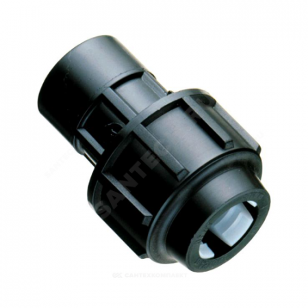Муфта компрессионная ПЭ ВР Дн 75х2 1/2" 1000289