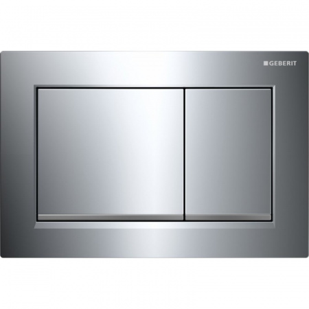 Кнопка для инсталляции Sigma 30 хром глянец/хром матовый Geberit 115.883.KH.1