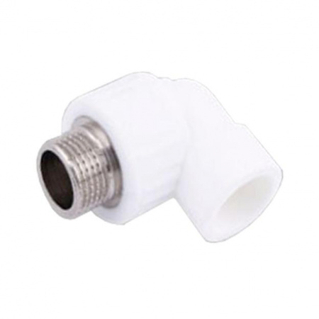Угольник PP-R комбинированный белый НР Дн 32х1/2" VALFEX 10126232