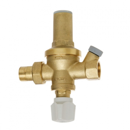 Клапан подпиточный латунь 249 Ду 15 Ру10 G1/2" ВР/"американка" Рн=1 - 6бар Icma 91249AD05