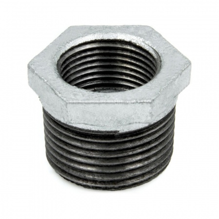 Футорка чугун оц Ду 40х25 (1 1/2"х1") НР/ВР Fittex PLUS