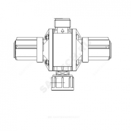 Клапан многофункциональный Mfv-G5/8-10 Pp/E U2 Grundfos 95704591