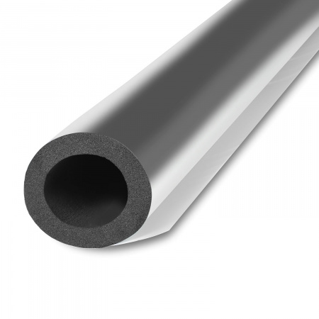 Трубка вспененный каучук SOLAR HT 48/19 L=1м Тмакс=150°C черный с покрытием AL CLAD K-flex 19048214324CL