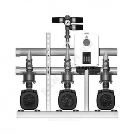 Установка повышения давления Hydro Multi-S 3 CM 10-3 3x400V Grundfos 91047137